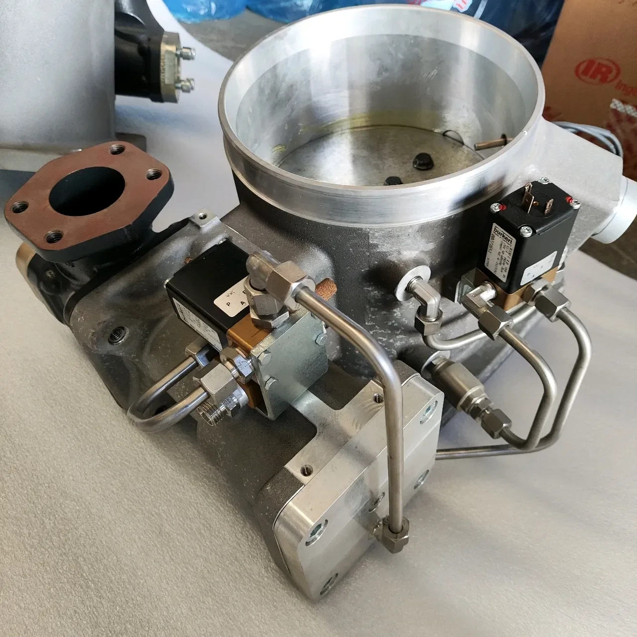 ZS1128761 D250 D250 Oil-Free Engine Intake Valve Assembly Industrial air Compressor Parts Factory Direct Sales - Image 2