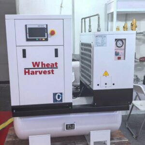 Oil-free Scroll Air Compressor Complete Machine Made Jiangsu China 3.7KW-55KW Brand Wheat Harvest Metal Construction 2-Year