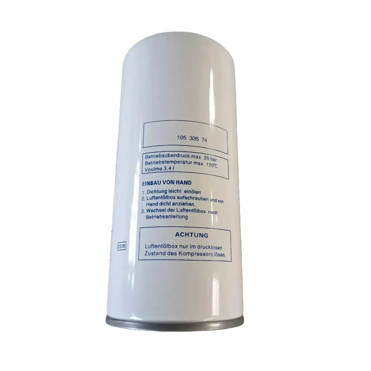 250034-124 250034-085 250034-082 Outer Core-&Oil-Separator Replacement &Compound Industrial air Compressor Parts - Image 5